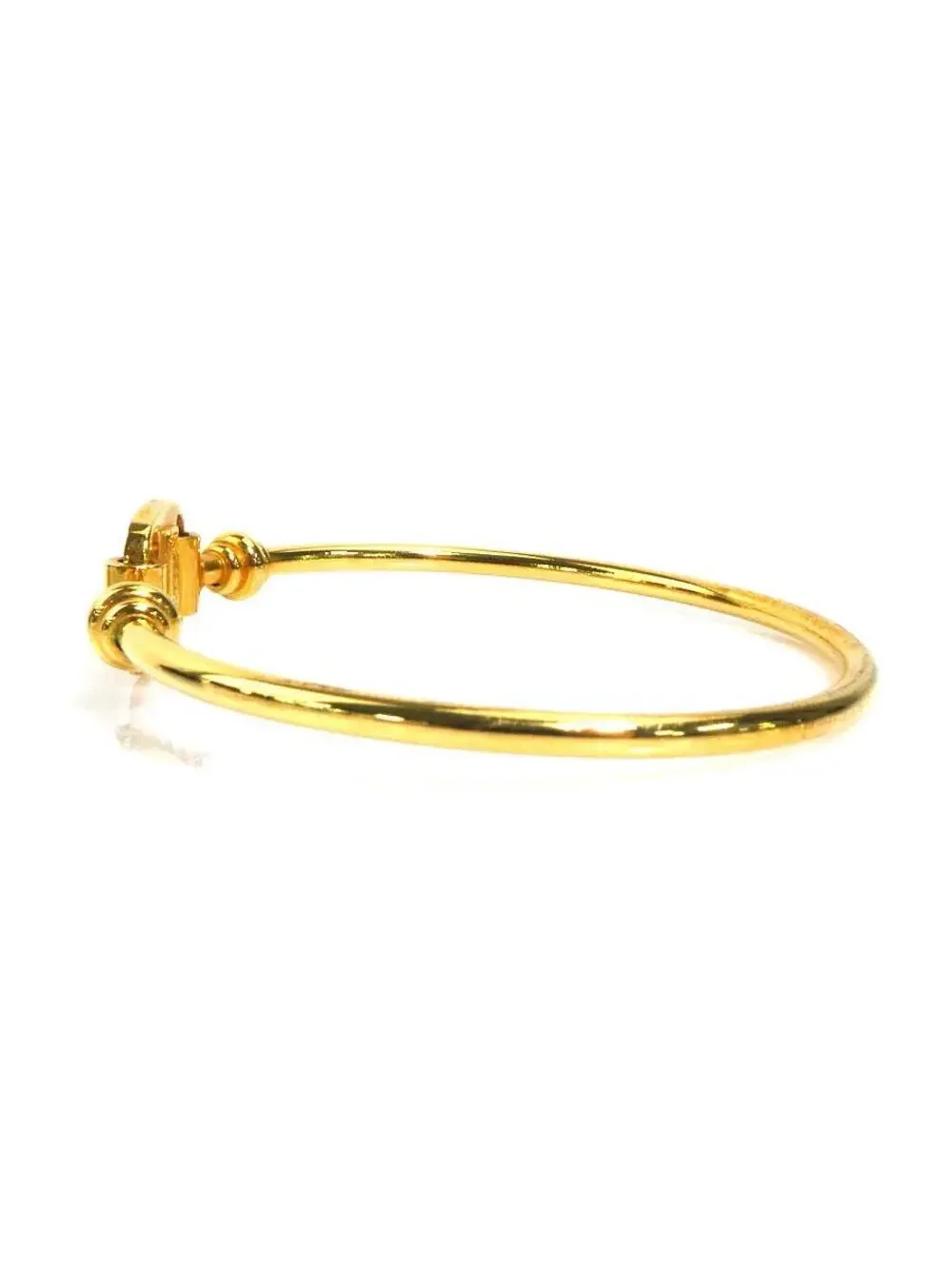Auth Salvatore Ferragamo Vara Bangle #293935S10B